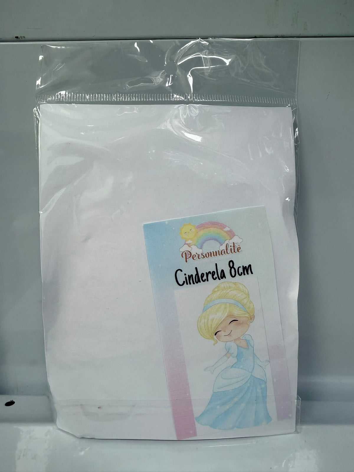Princess Cinderella Fondant Cutter - 8 cm