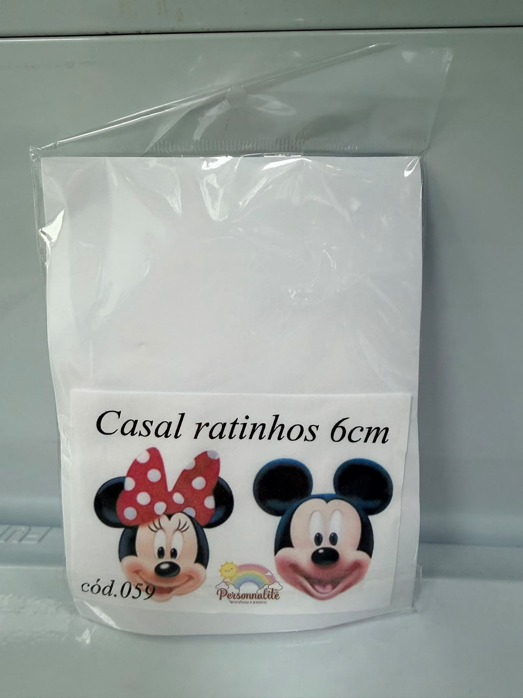 Mice Fondant Cutter Set - 6 cm