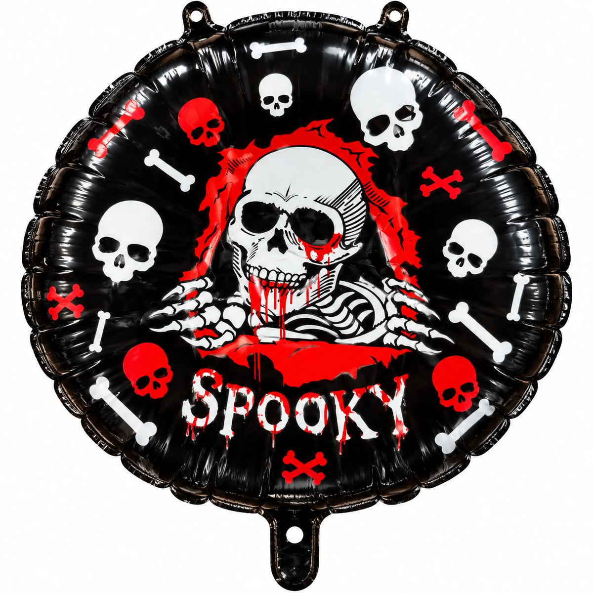 Spooky Skull Halloween Foil Balloon