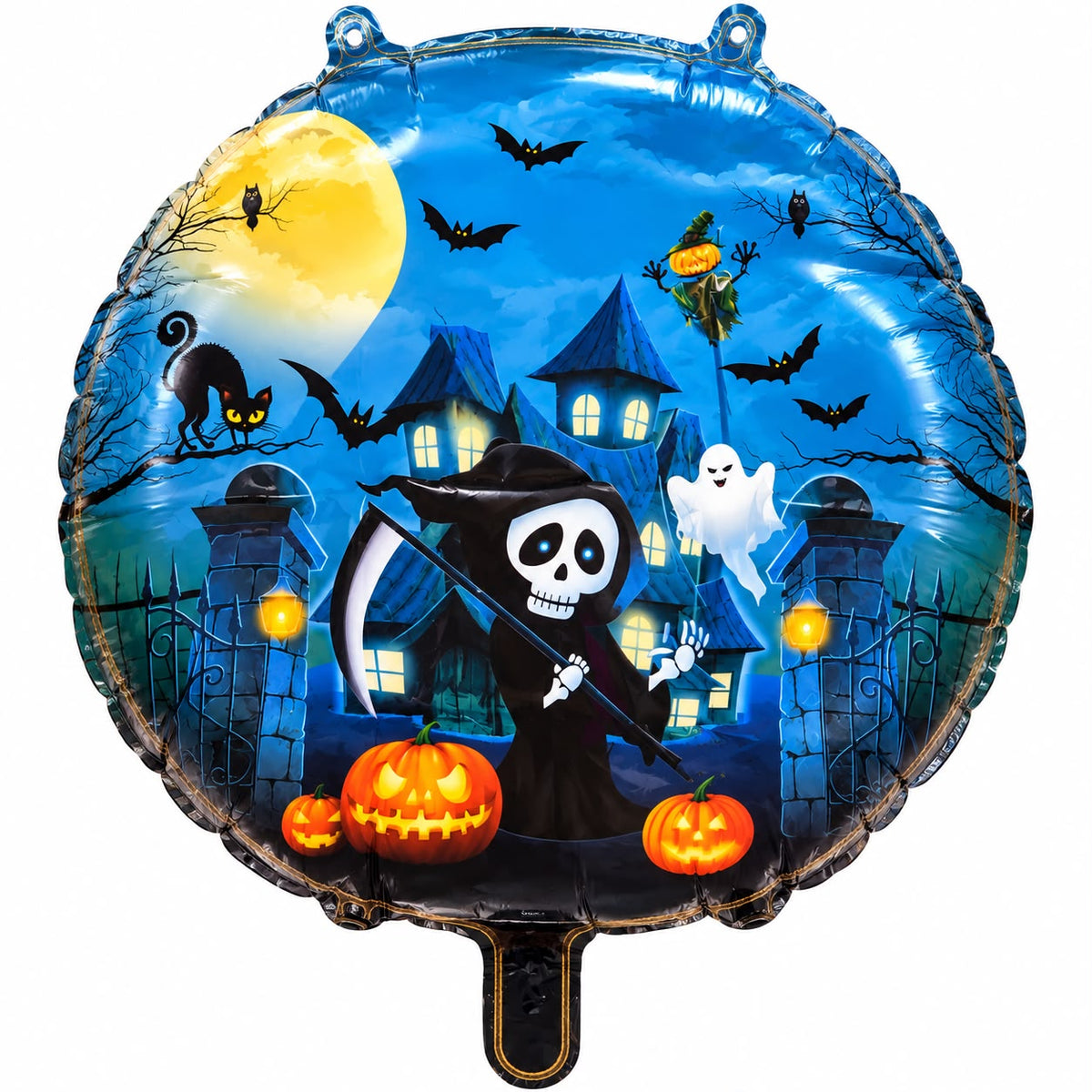 Haunted House Halloween Foil Balloon