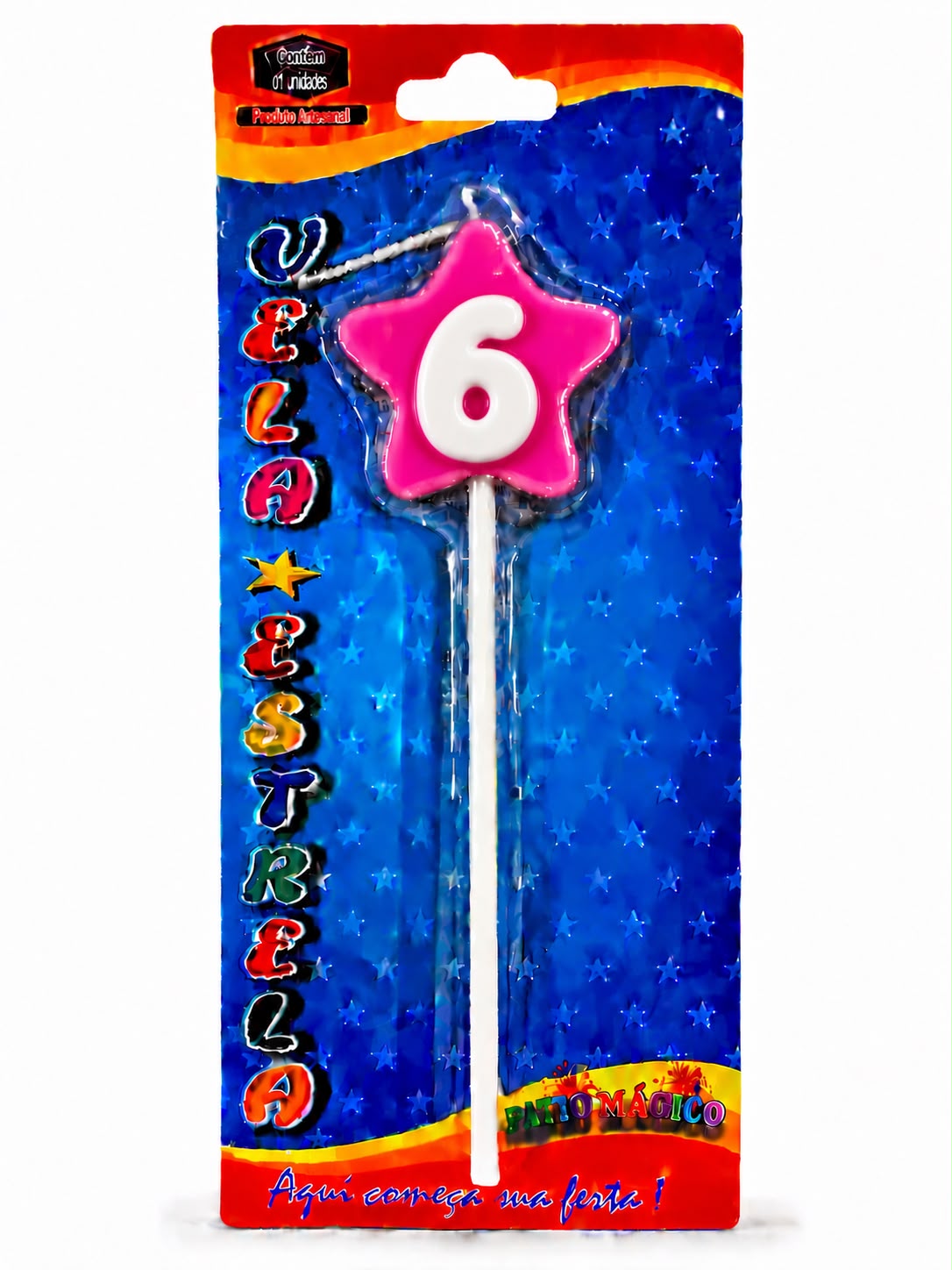 Star Number Birthday Candles