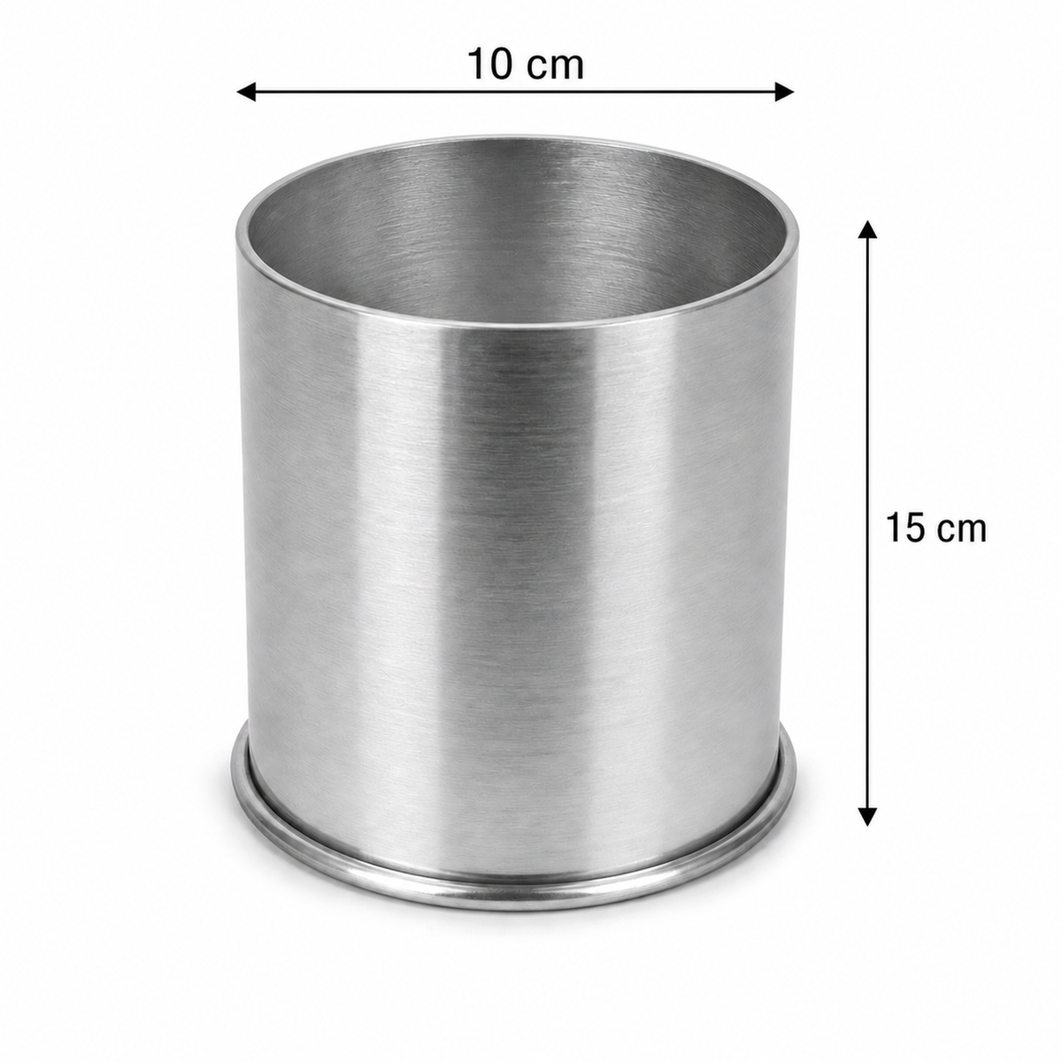 Extra Deep Round Aluminium Cake Tin – Fixed Base