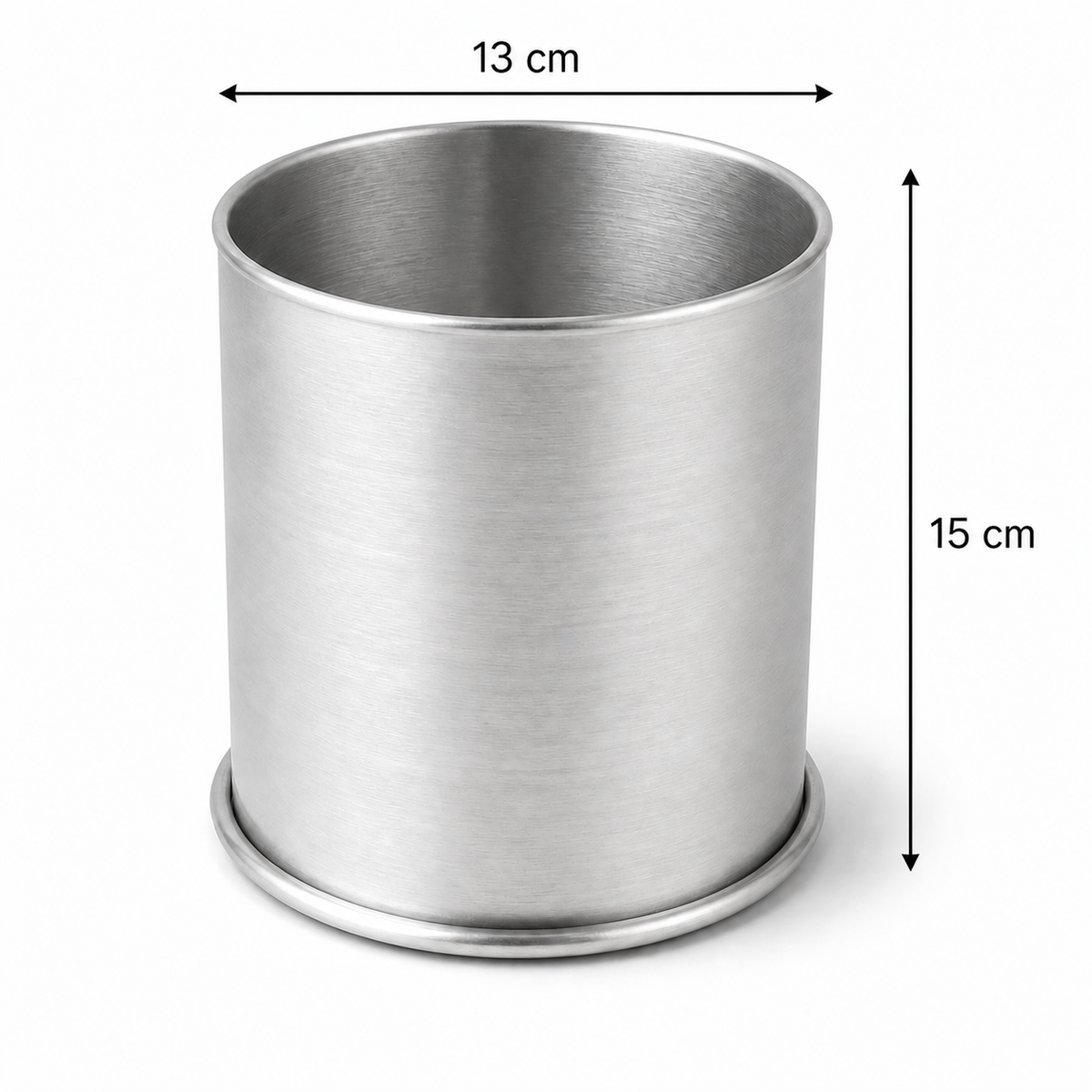 Extra Deep Round Aluminium Cake Tin – Fixed Base