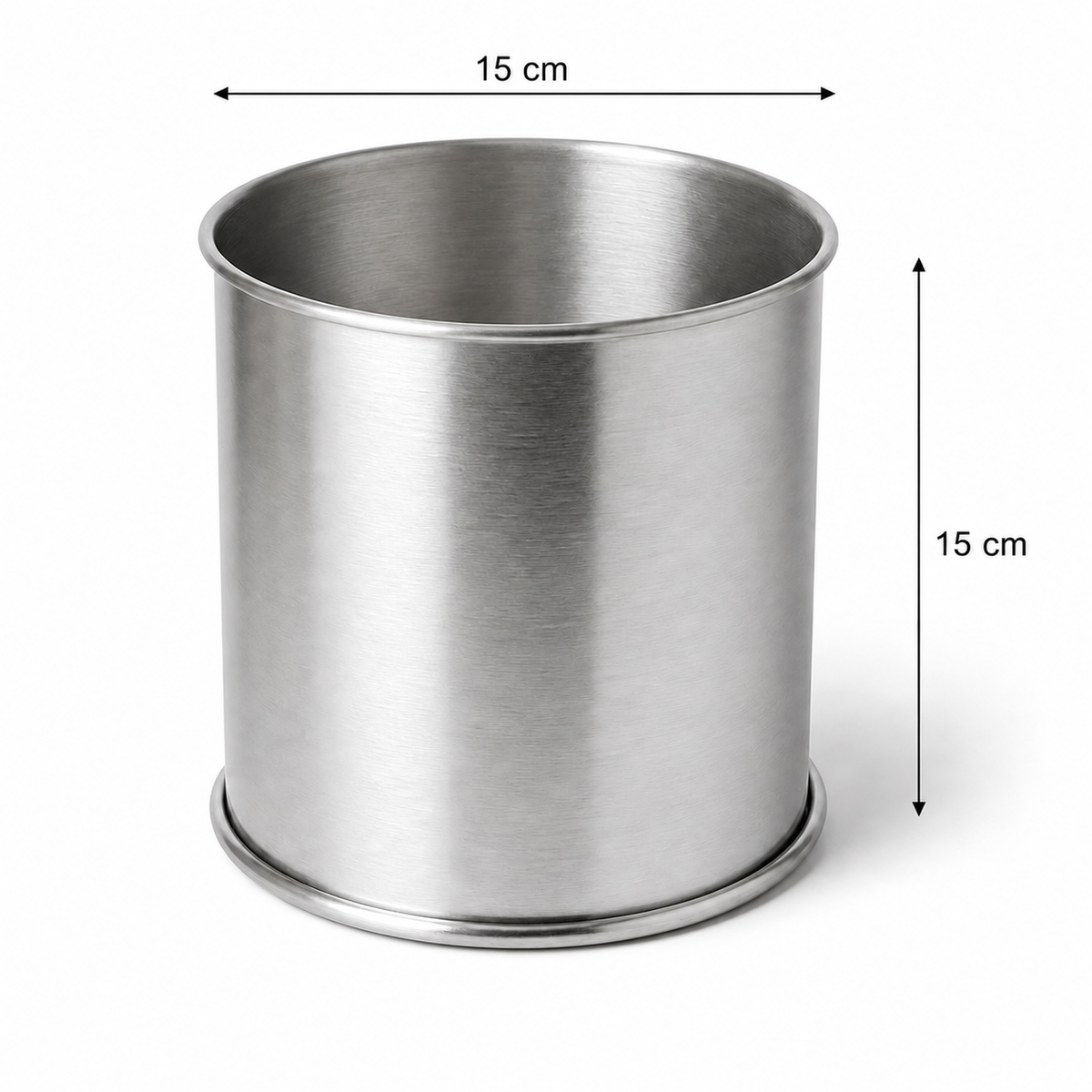 Extra Deep Round Aluminium Cake Tin – Fixed Base