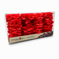[color] Red luxury flower sweet wrappers packaging