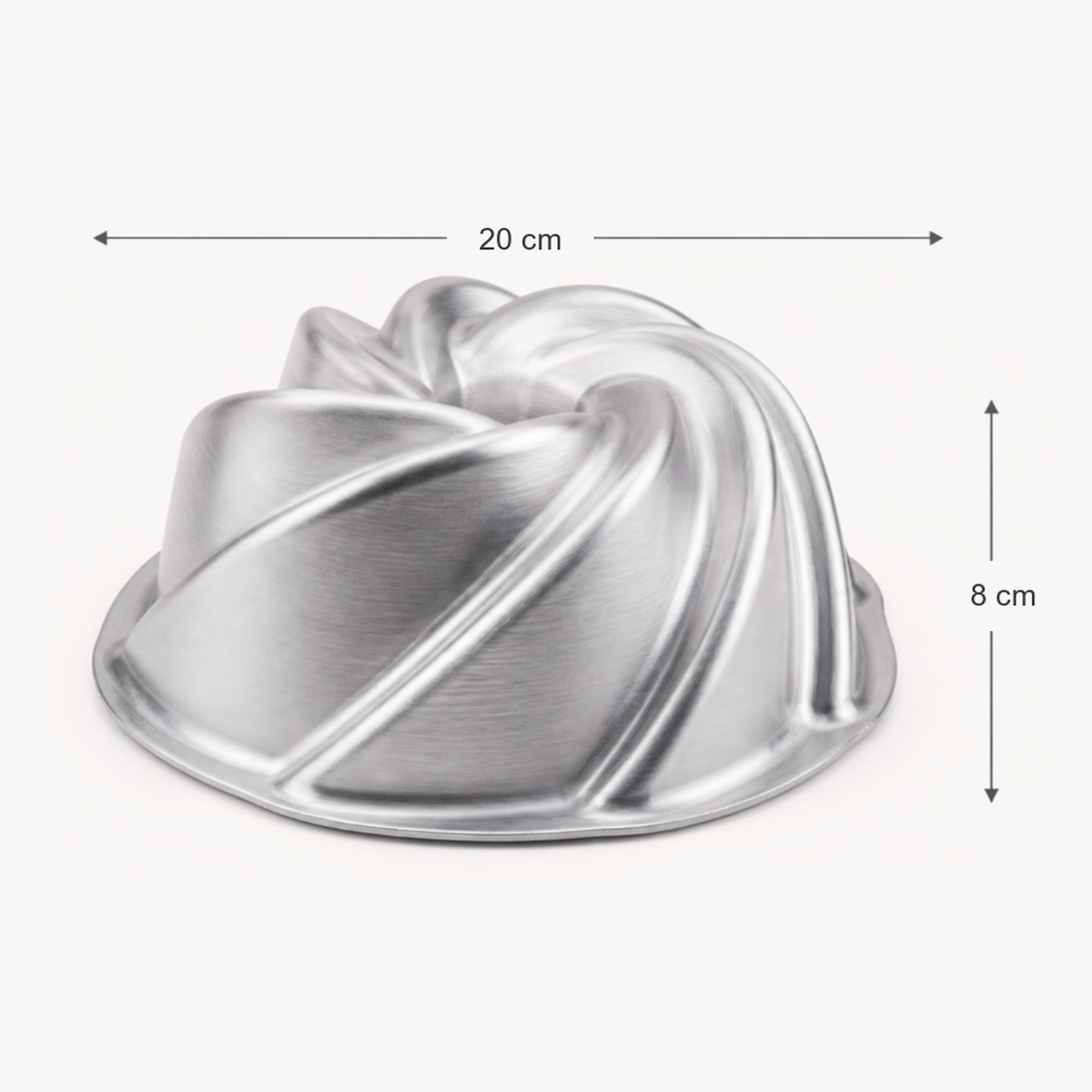 Swiss Volcano Aluminium Cake Tin